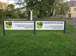 Nach Lothar Kreyssig benannte Förderschule in Flöha.