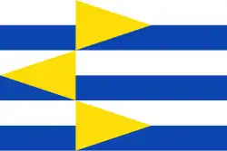 Flagge des Ortes Ambt Montfort