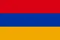 2:3 Flagge der Demokratischen Republik Armenien 1918–1922