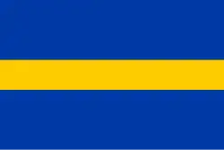 Flagge der Gemeinde Borne