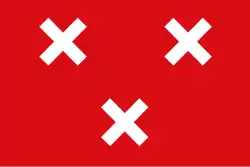 Flagge der Gemeinde Breda