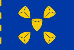 Flagge des Ortes Bussum