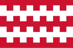 Flagge der Gemeinde Dongen