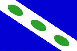 Flagge des Ortes Dreischor