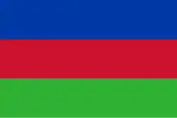 Flagge des Ortes Hellevoetsluis