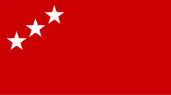 Flagge der Partei der nationalen Einheit