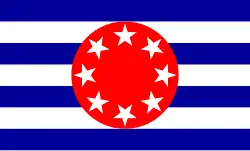 Flagge von Ngarchelong