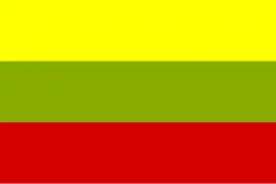 Flagge des Ortes Nisse