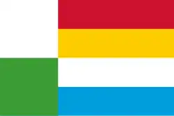 Flagge der Gemeinde Oss