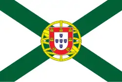 Flagge eines portugiesischen Ministers