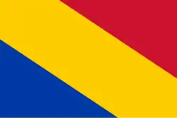 Flagge der Gemeinde Rheden