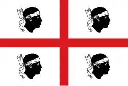 Flagge Sardiniens