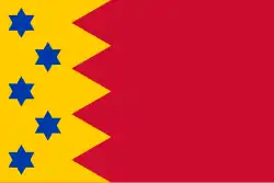 Flagge des Ortes Scheemda