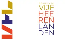 Flagge der Gemeinde Vijfheerenlanden