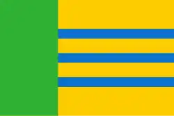 Flagge der Gemeinde Woensdrecht