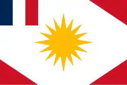 Flagge des Staates von Latakia 1920 bis 1936