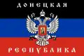 Flagge der VR Donezk bis Sommer 2014