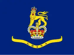 Flagge des Generalgouverneurs von Ghana