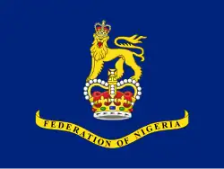 Flagge des Generalgouverneurs von Nigeria