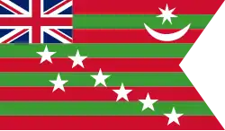 Flagge der Home-Rule-Bewegung im Jahre 1917