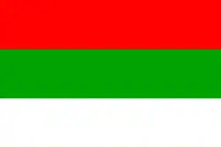 Flagge des Gouvernements Livland im Russischen Kaiserreich (1721–1917)