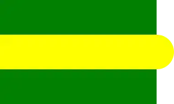 Flagge der Mamluken nach einem historischen Flaggenbuch