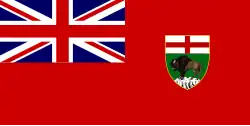 Flagge von Manitoba