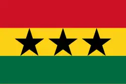 2:3 Flagge der Union der afrikanischen Staaten, April 1961 bis 1962