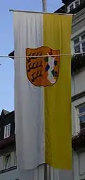 Stadtflagge Marbachs