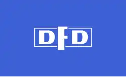 Flagge des Demokratischen Frauenbunds Deutschlands