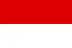 Fahne – Landesfarben der preußischen Provinz Brandenburg