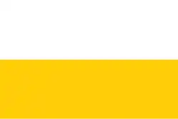 Fahne – Landesfarben der preußischen Provinz Schlesien