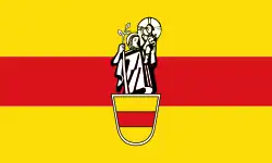 Hissflagge mit Wappen
