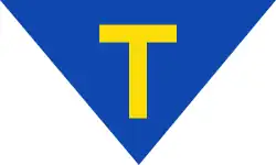 Flagge der Stadt Tönisvorst