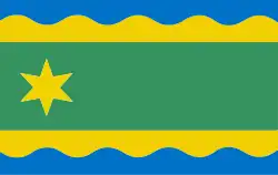 Flagge der Gemeinde Noardeast-Fryslân