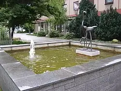 Flamingo­brunnen