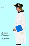 Rég Flandre 1734
