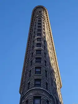 Vertikale Ansicht der Spitze im März 2018