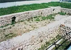 Grundmauern eines römischen Hauses (2004)