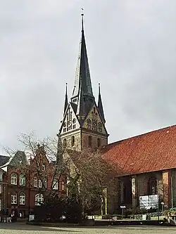 Die Nikolaikirche, größte Hauptkirche Flensburgs
