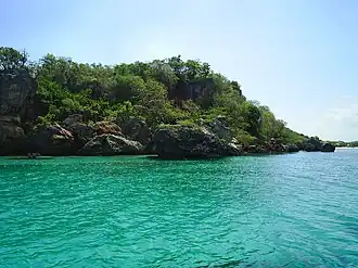 Küstenbereich nahe der Grenze zu Haiti (2006)