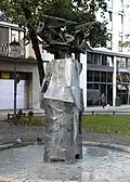 Brunnen "Auffliegende Vögel"