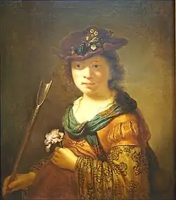 Saskia als Schäferin von Govaert Flinck, 1636, Herzog Anton Ulrich-Museum Braunschweig