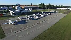 Flotte von vorn schräg