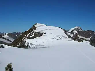 Fluchtkogel von Südwesten, von der Dahmann Spitze