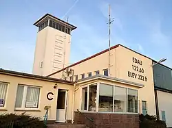 Turm des Flugplatzes Riesa-Göhlis