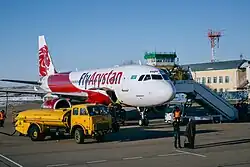 FlyArystan A320-200 in Kokshetau