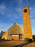 Kirche Saint-Jean-Bosco in der Bergarbeitersiedlung Cité Furst