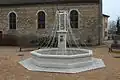 Brunnen an der Place Combattants