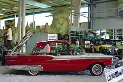 Dach beim Öffnungsvorgang